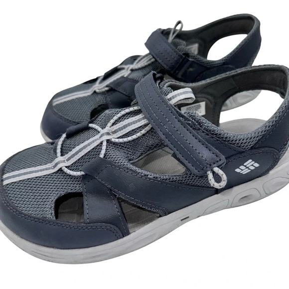 Columbia Youth Techsun Sandal Strap Hook & Loop Toe Hiking Walking Size 7 - Picture 3 of 7
